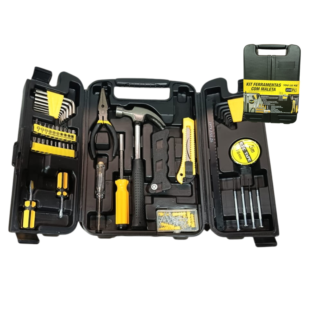 SET DE HERRAMIENTA 200 pcs 