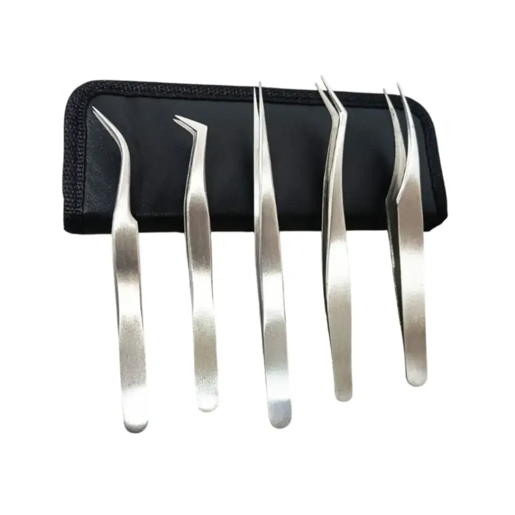 SET DE PINZAS PARA PESTAÑAS