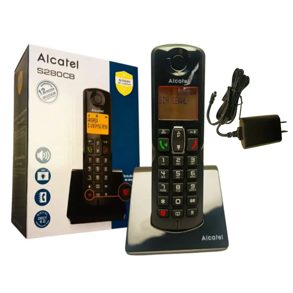 TELÉFONO INALÁMBRICO ALCATEL 