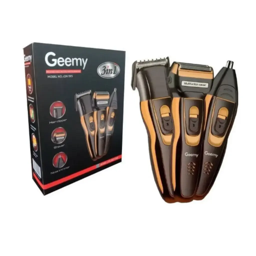 COMBO PATILLERA AFEITADORA Y DEPILADOR GEEMY 3 EN 1