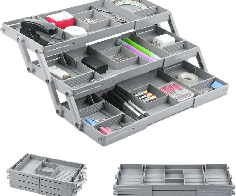 Organizador de cajón multiusos 3X