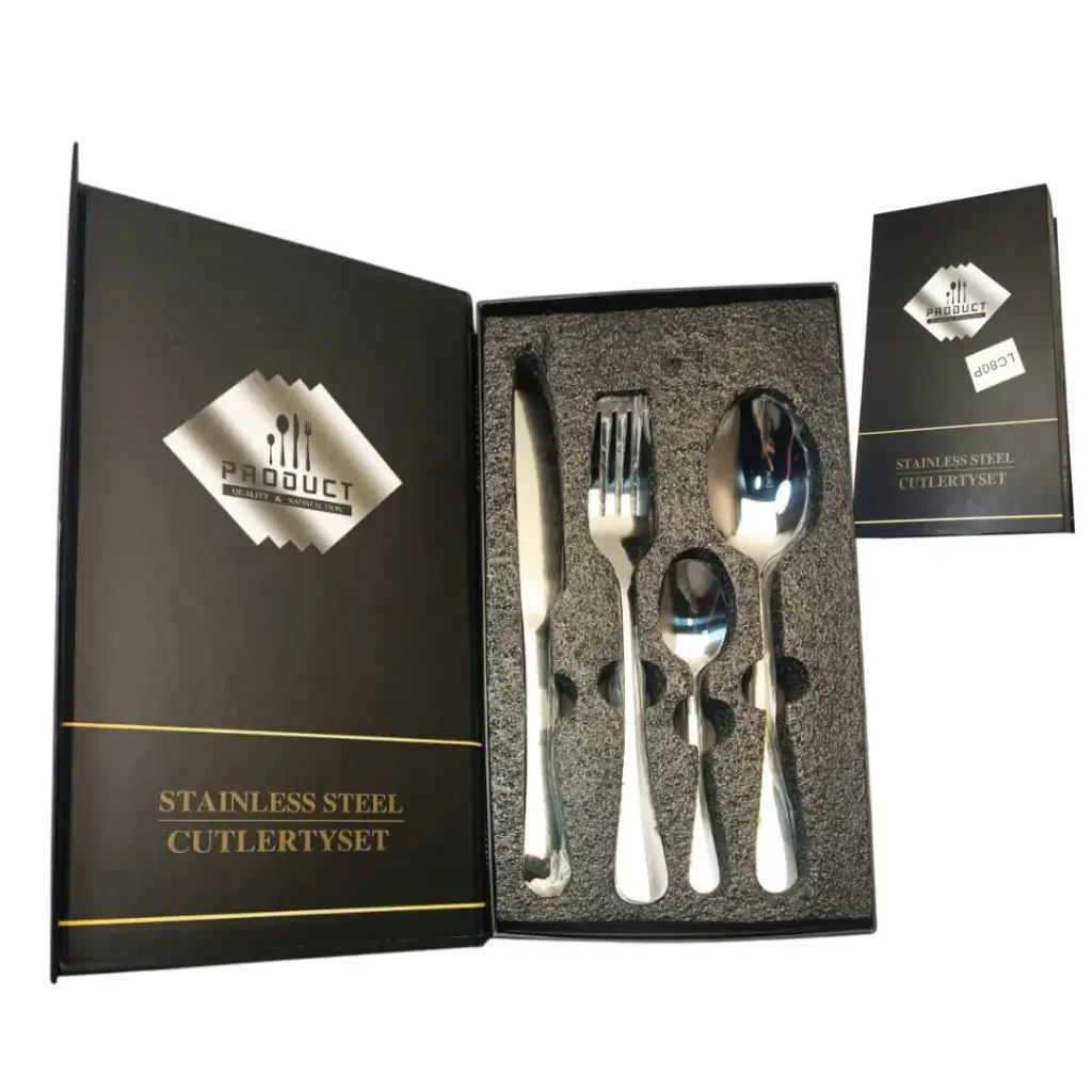 SET CUBIERTOS CAJA PEQUEÑA x24