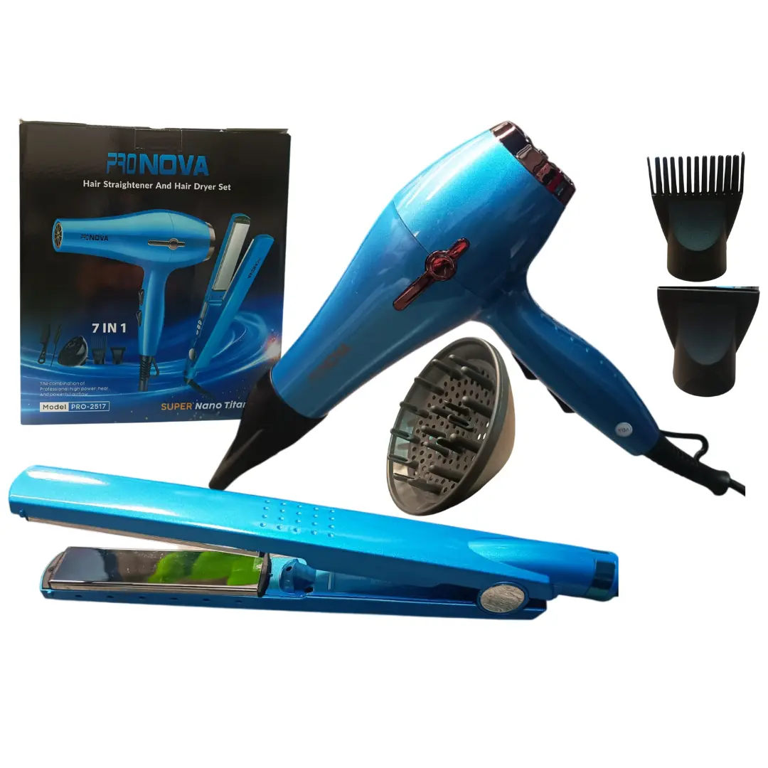 COMBO SECADOR Y PLANCHA PRONOVA PRO-2517