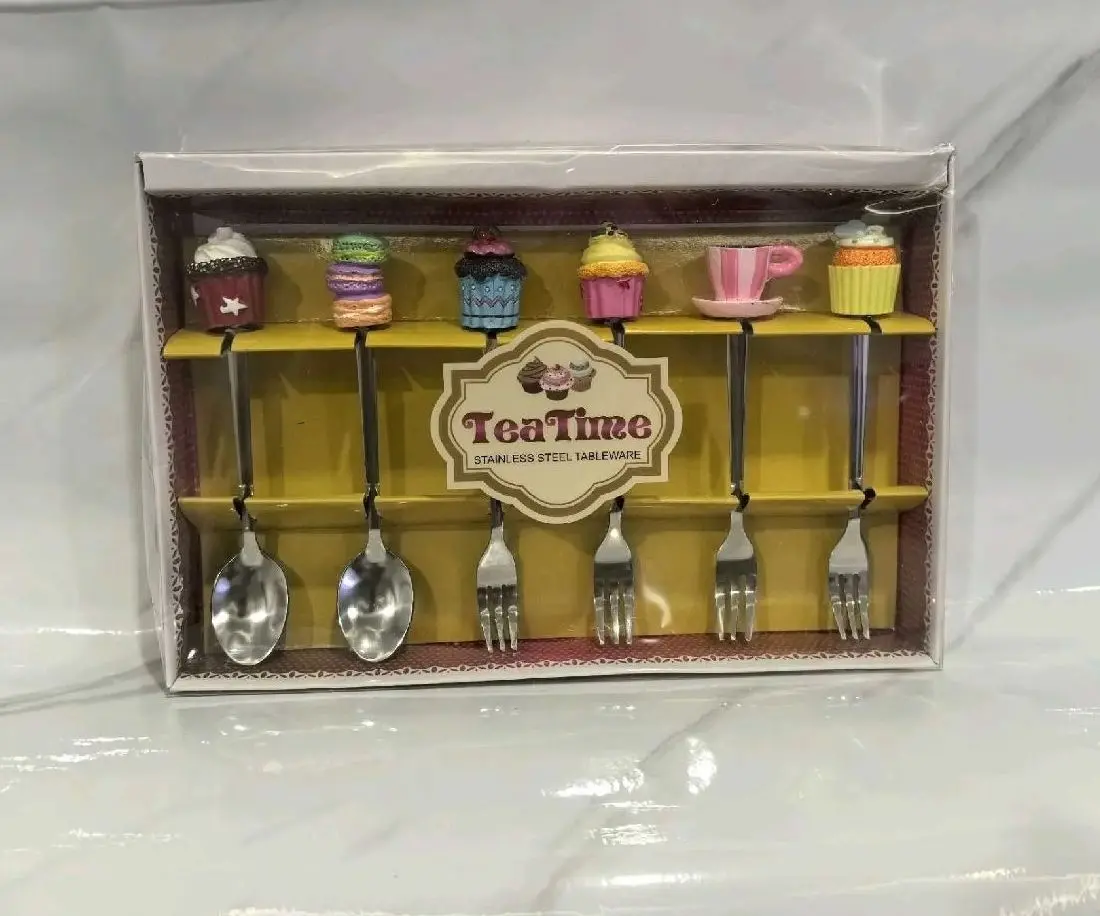Set de cucharas y tenedores STCR01