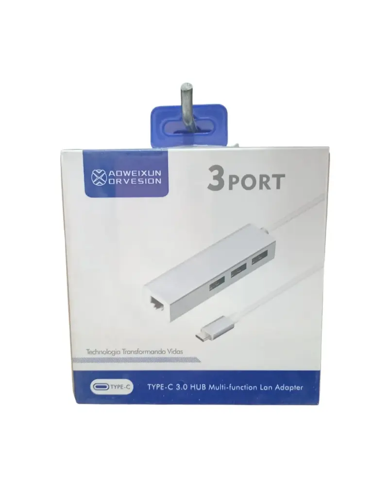ADAPTADOR TC A LAN 3 PUERTOS