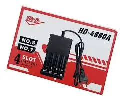 CARGADOR PILAS HD-4880A
