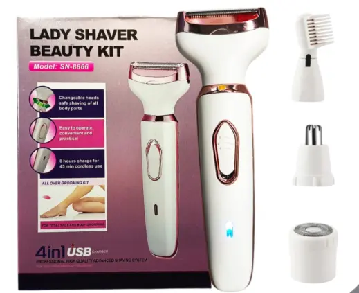 AFEITADORA PARA DAMA 4 EN 1 SN-8866