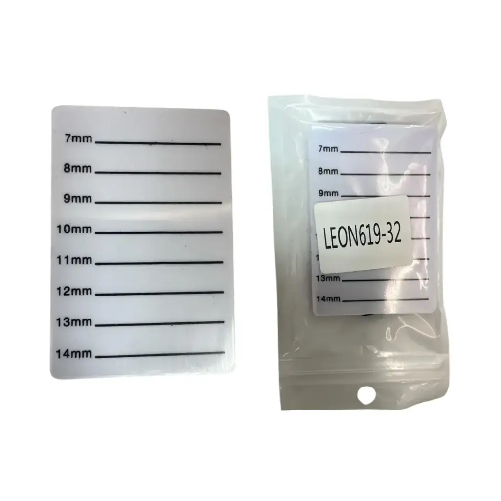 MANILLAS CON MEDIDOR DE PESTAÑAS