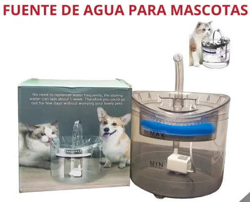 DISPENSADOR DE AGUA PARA MASCOTAS EQ-88