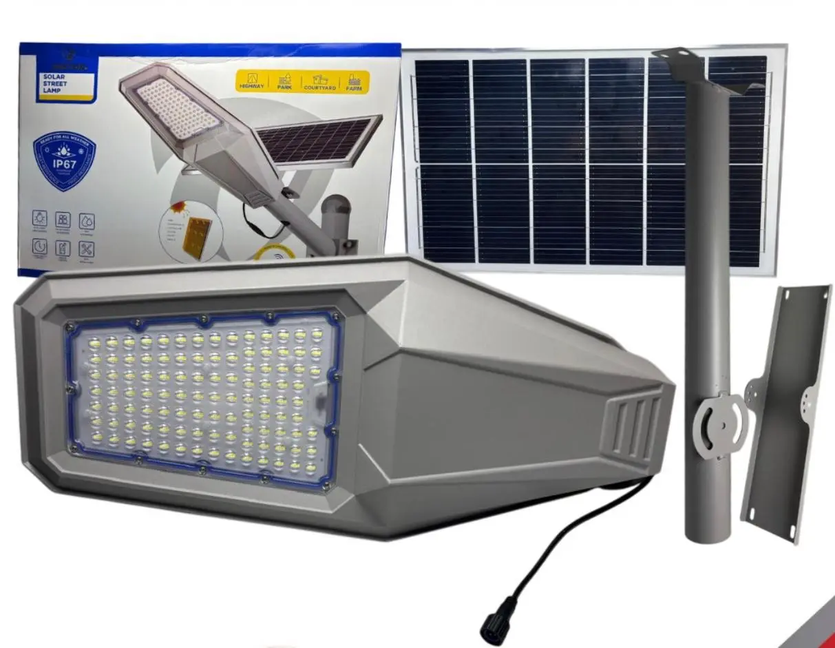 LAMPARA SOLAR DE EXTERIOR JT-BJ400W-TZW