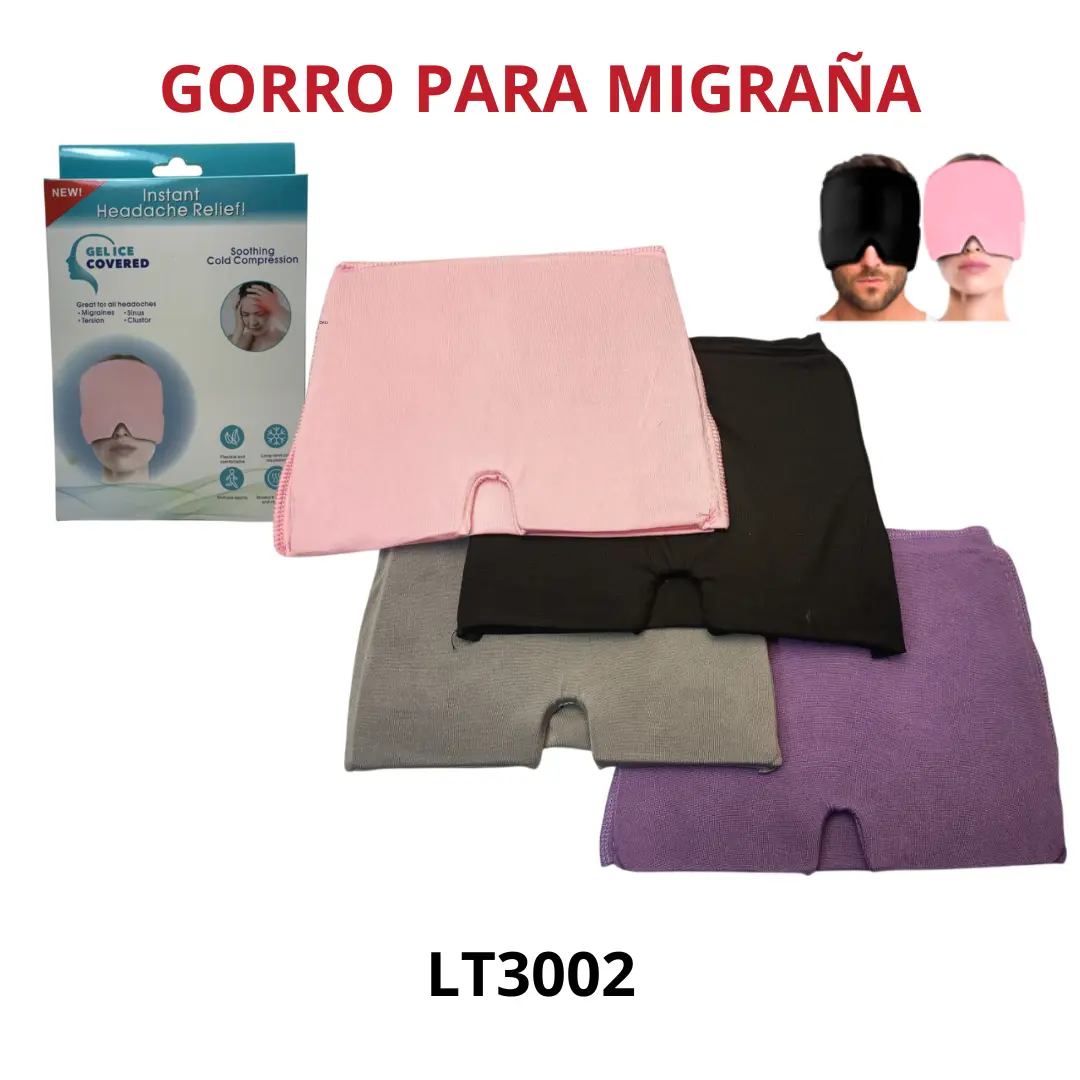 LT3002 GORRO PARA MIGRAÑA