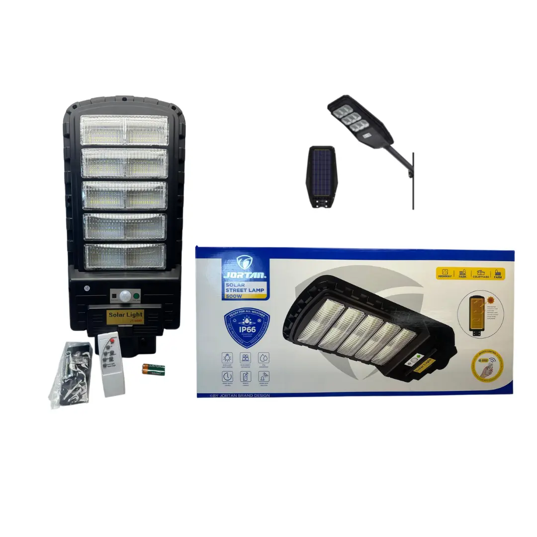 LUZ DE EXTERIOR CON PANEL SOLAR