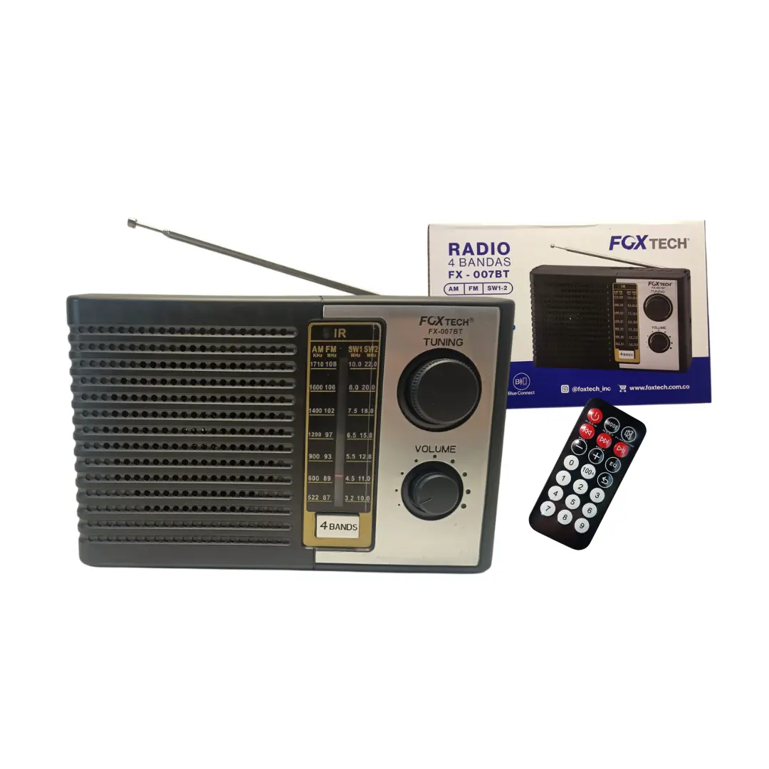 RADIO FOX AM/FM USB BLUETOOTH