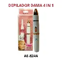 DEPILADOR PARA DAMA 4 EN 1 AE-824A