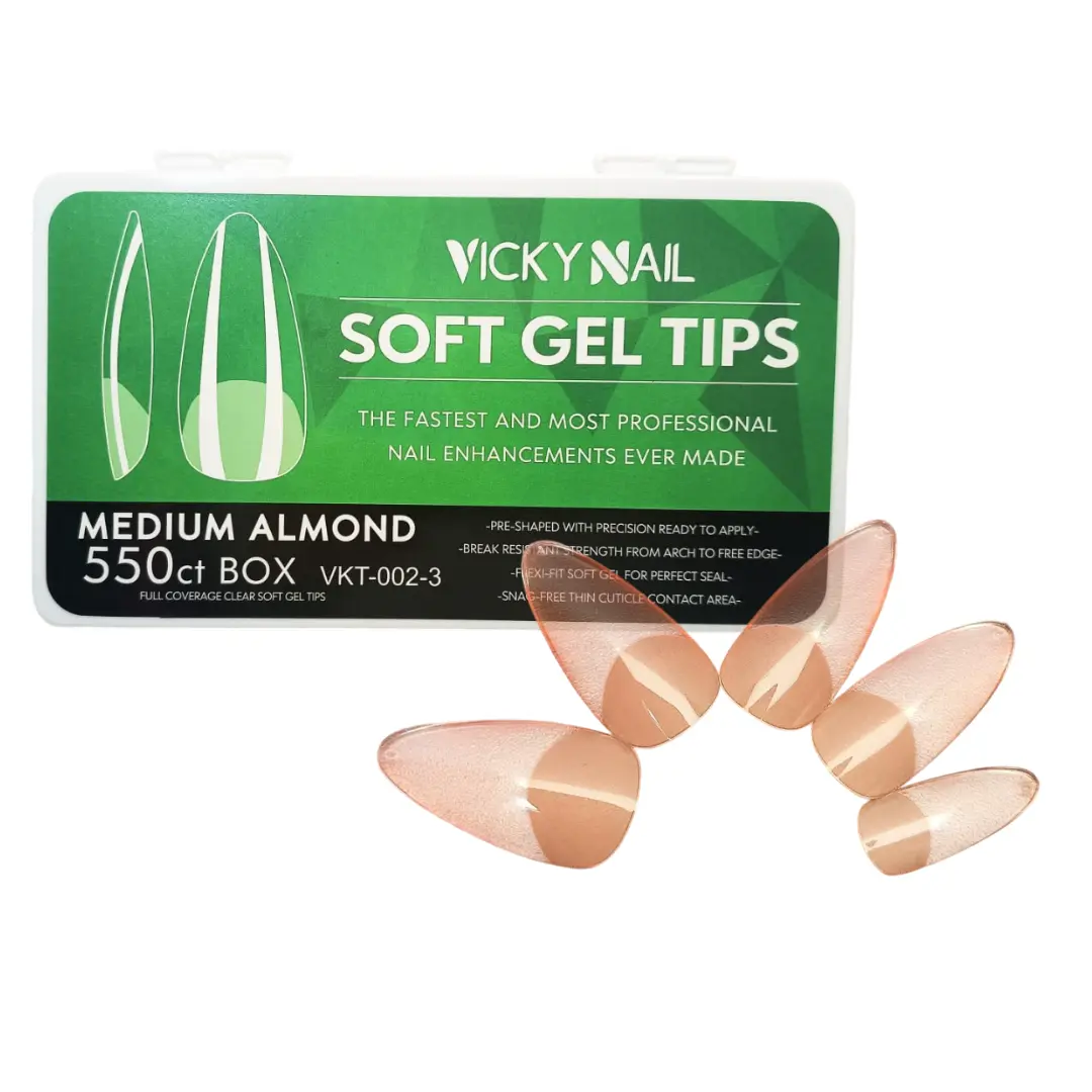 UÑAS DECORATIVAS SOFT GEL VICKY NAILS