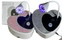 LAMPARA DE UÑAS CORAZON CON PIEDRAS SUNBT-28